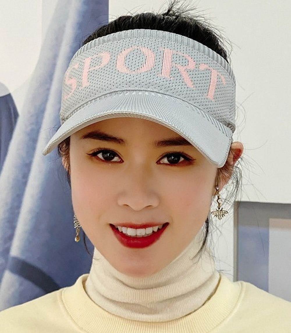 Ziup Open Head Sun Visor Sport Ponytail Adjustable Summer Hat Sun Visor Cap-picture-26
