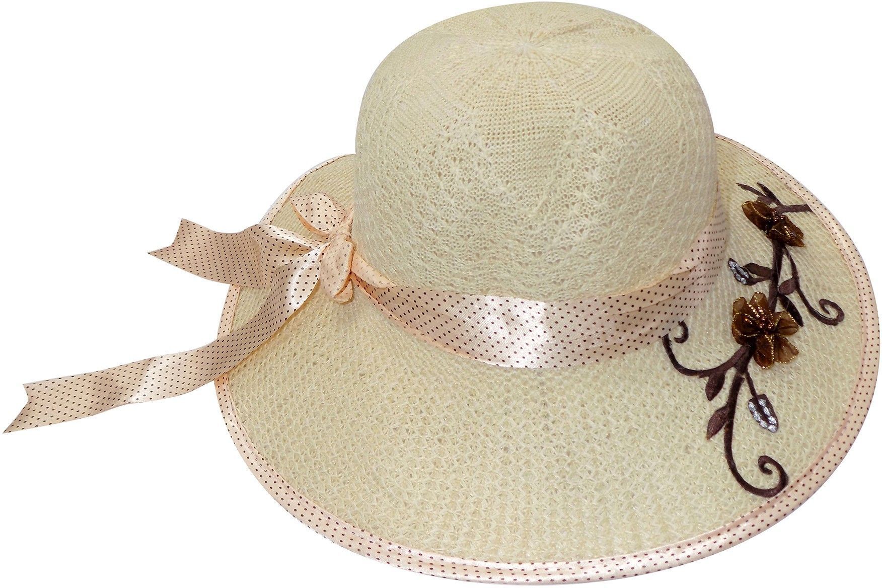 YOGFAS TREND Long Brim Hat for Girls Summer Use Hat for Beach-picture-29