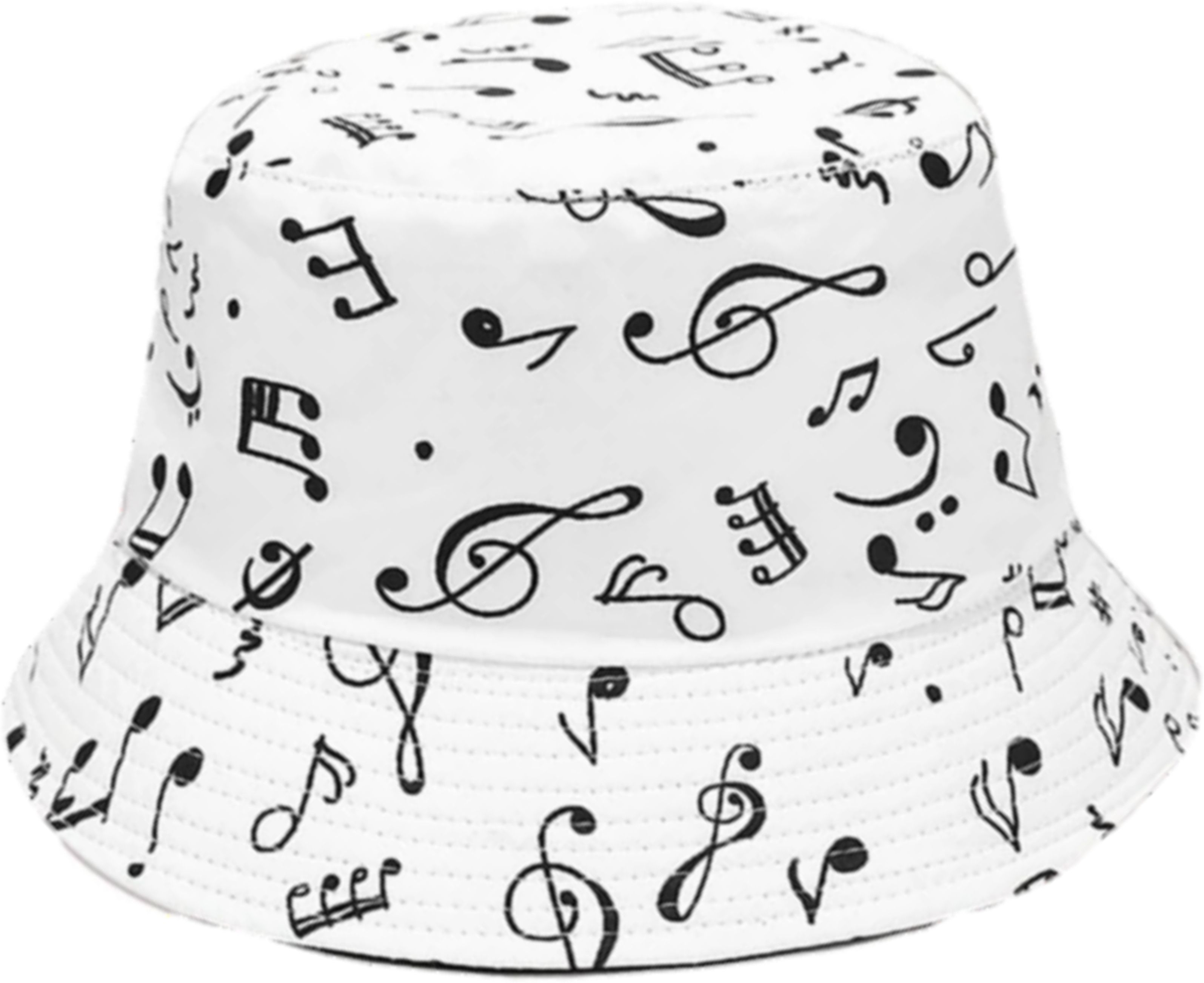 Jamont Unisex Bucket Hat Beach Sun Hat Fishing Hat Reversible Double-Side-Wear-image-1