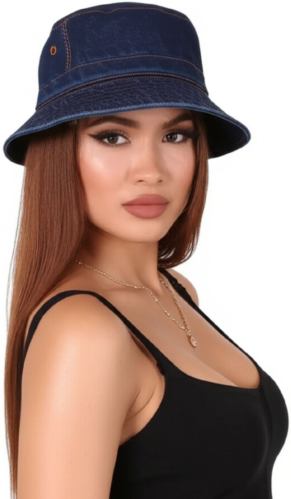ZACHARIAS Women's Denim Fishermen Bucket Hat-picture-37