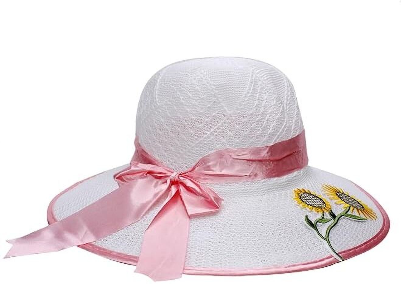 riditt Foldable Travel Beach Sun Hat for Girls and Women , M1-picture-48