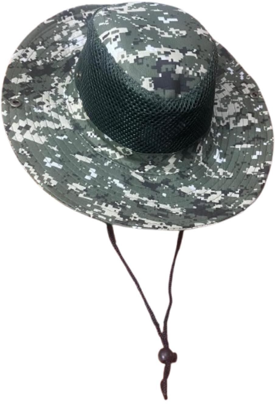 Zonkar Unisex Cotton Classic Camouflage Hat Summer Sun Protection Packable Beach Hat-image-24
