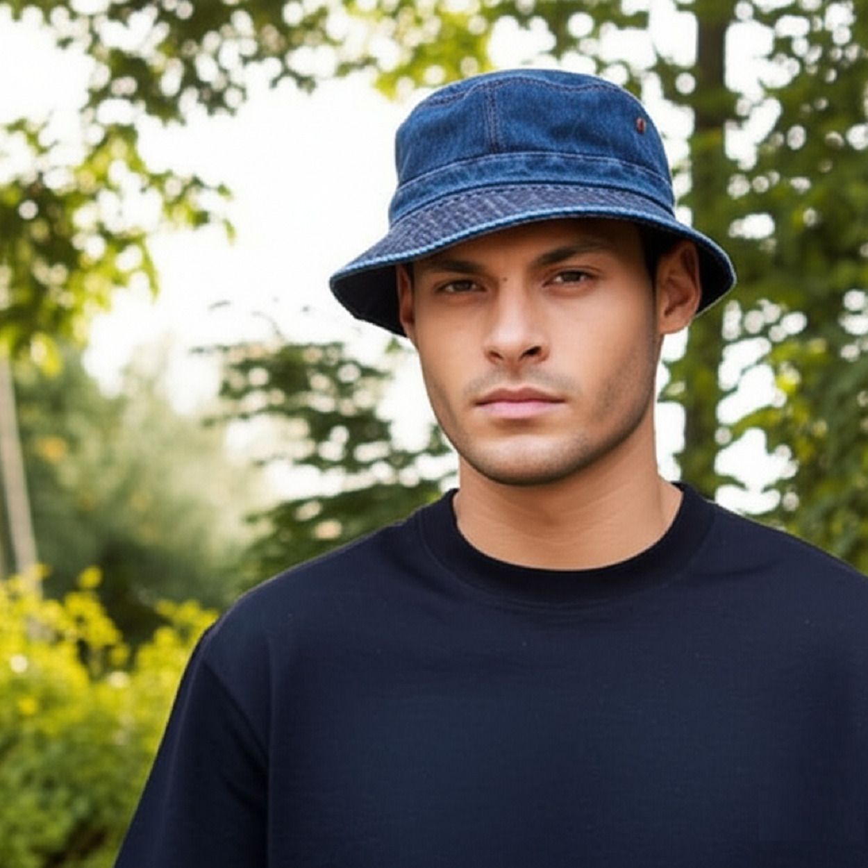 ZACHARIAS Men's Denim Fishermen Bucket Hat-picture-31