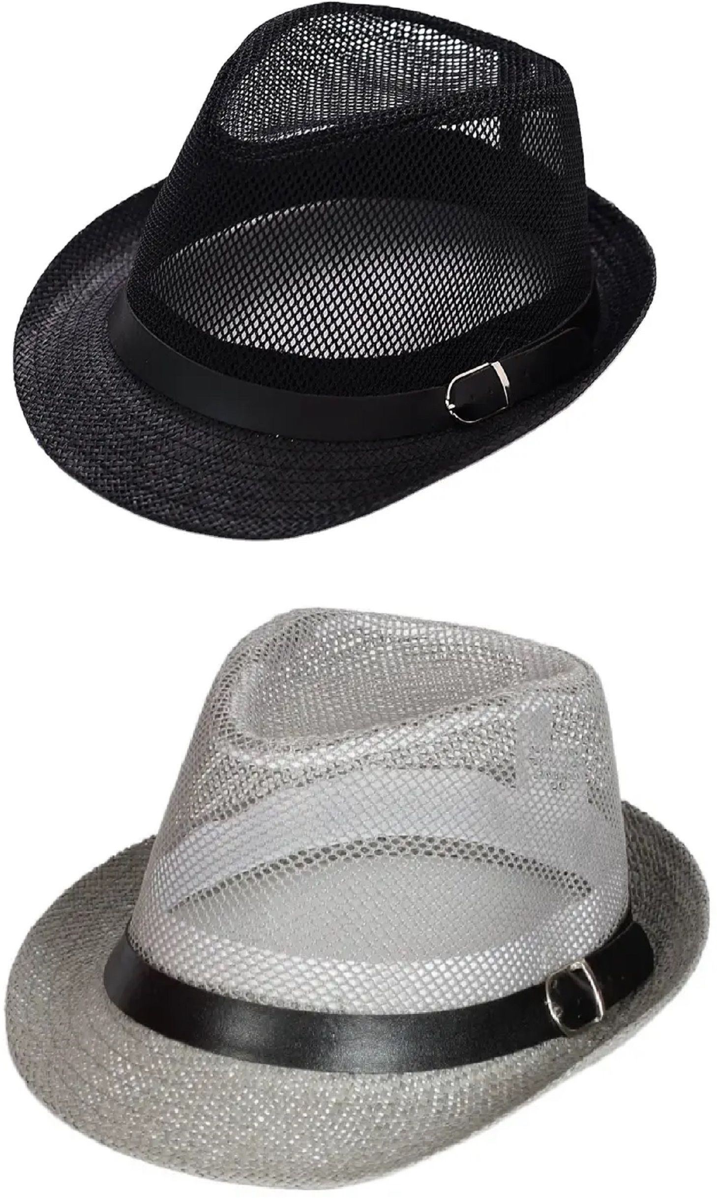 ZACHARIAS Fedora Cowboy Breathable Mesh Net Hat Cap Free Size-picture-28