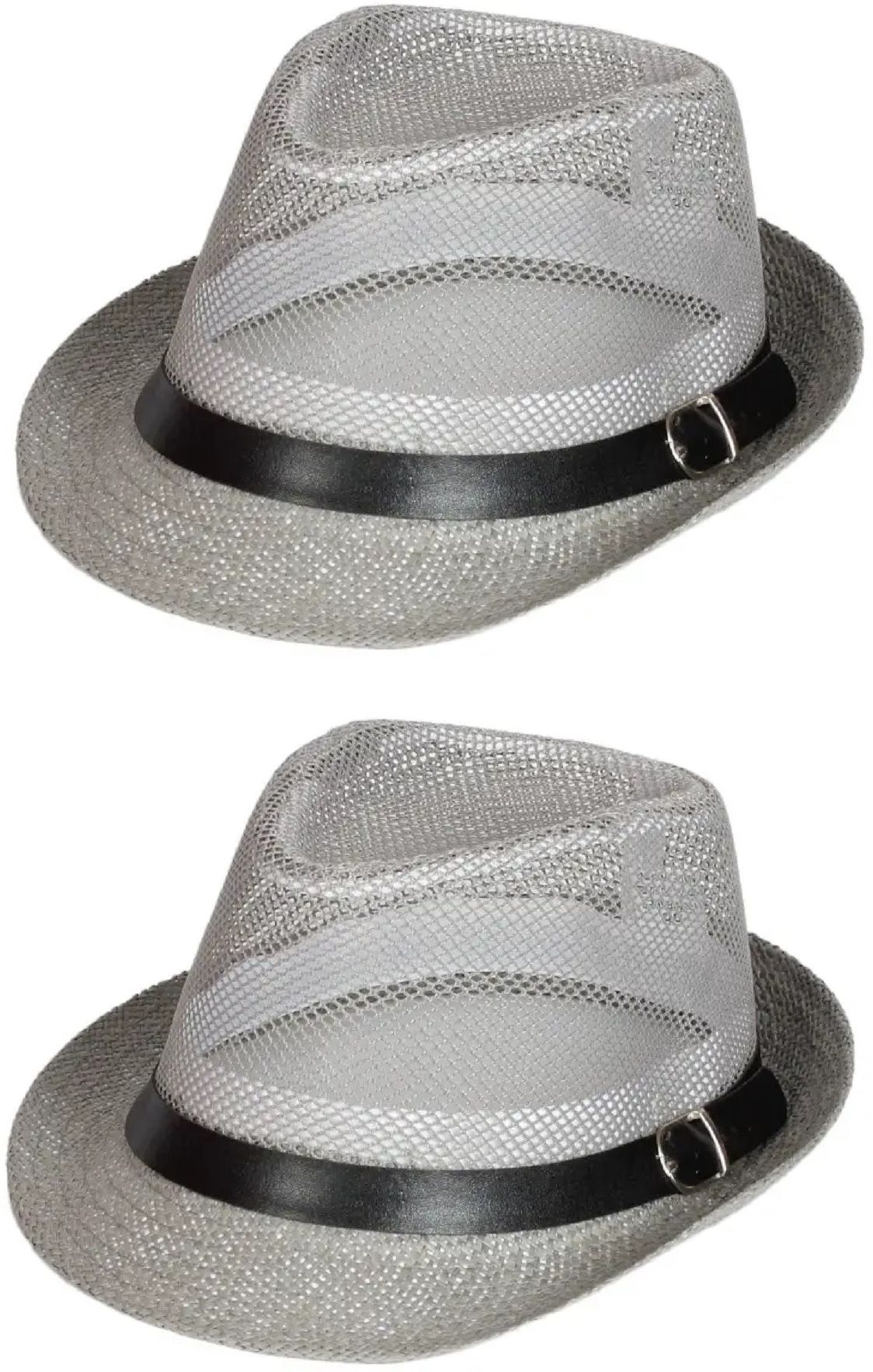 ZACHARIAS Fedora Cowboy Breathable Mesh Net Hat Cap Free Size-picture-12