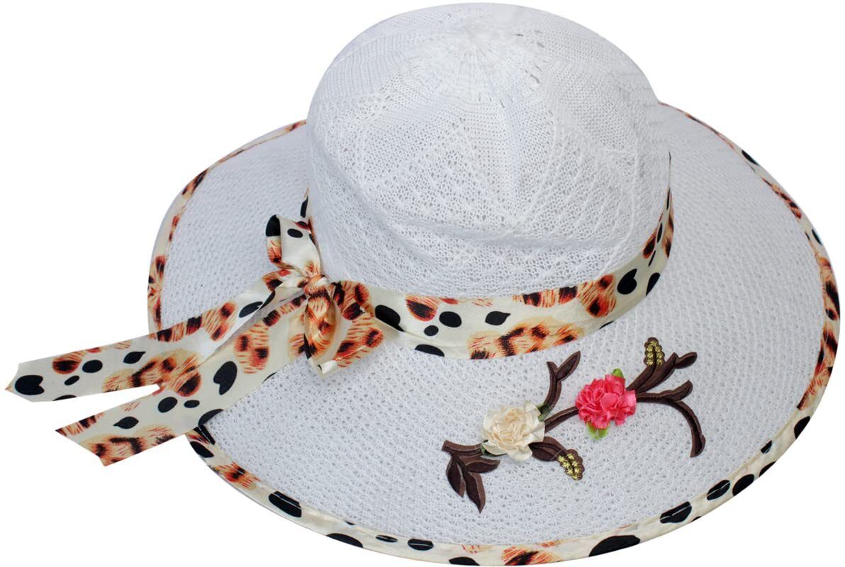 TBTH Medium Brim Sun Hat Floppy Foldable Bow knot Straw Hat Summer Beach Hat-picture-28
