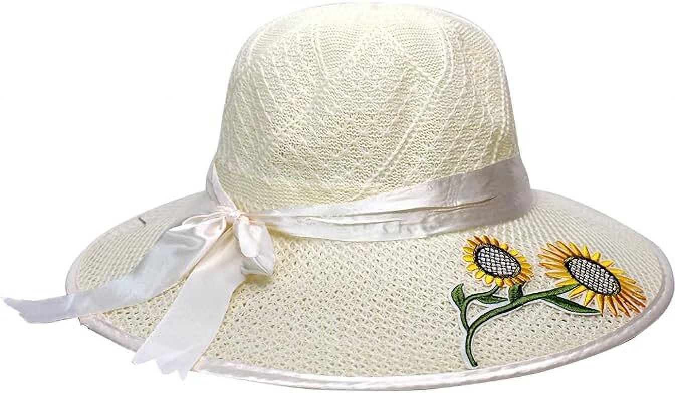 riditt Foldable Travel Beach Sun Hat for Girls and Women , M1-picture-46