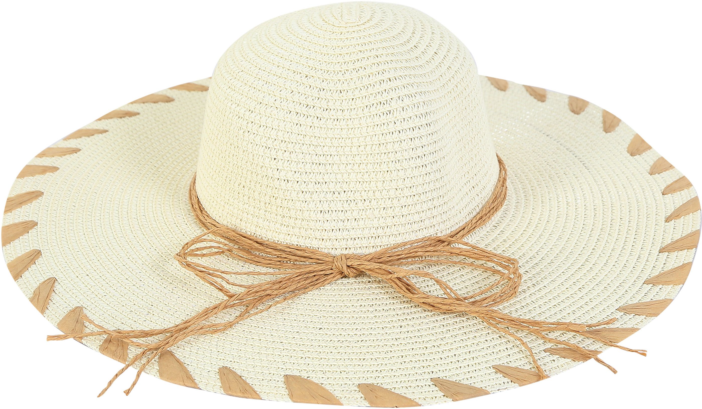 FabSeasons Women's Long Brim Sun Hat with Adjustable Size – UPF Sun Protection-image-1