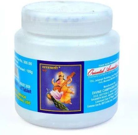 Saraswati Natural Organic Camphor Kapoor (kapur) Tablets for Puja-image-28