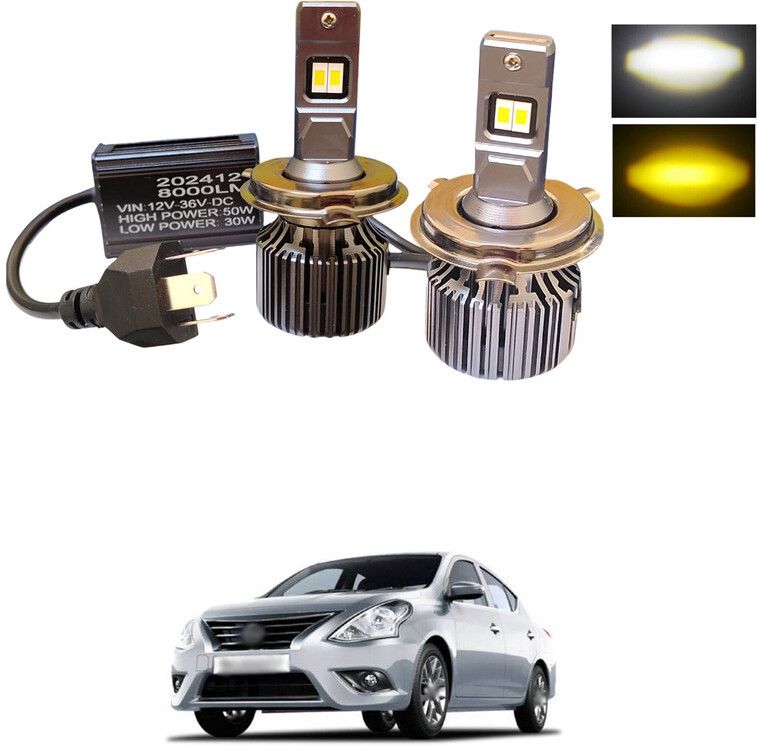 H4 Fitting 100w Led Headlight Bulb Dual Color with flashingHeadlamp Bulb sg186 Car Fancy Lights-image-35