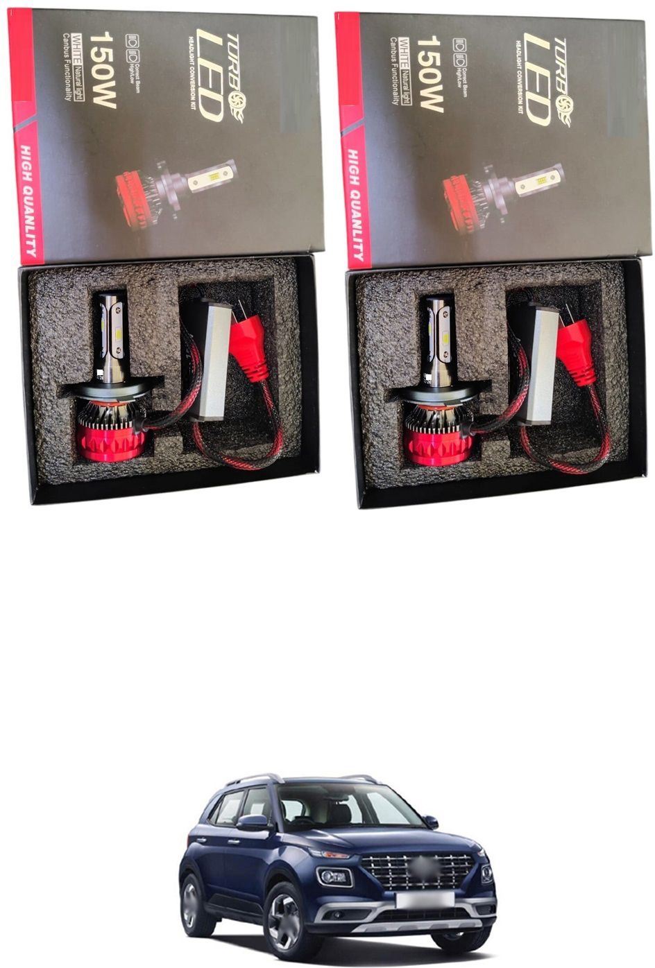 H4 Fitting Led Headlight Bulb High Low Beam Lens Headlamp Bulb With Fan SG2486 Car Fancy Lights-image-24