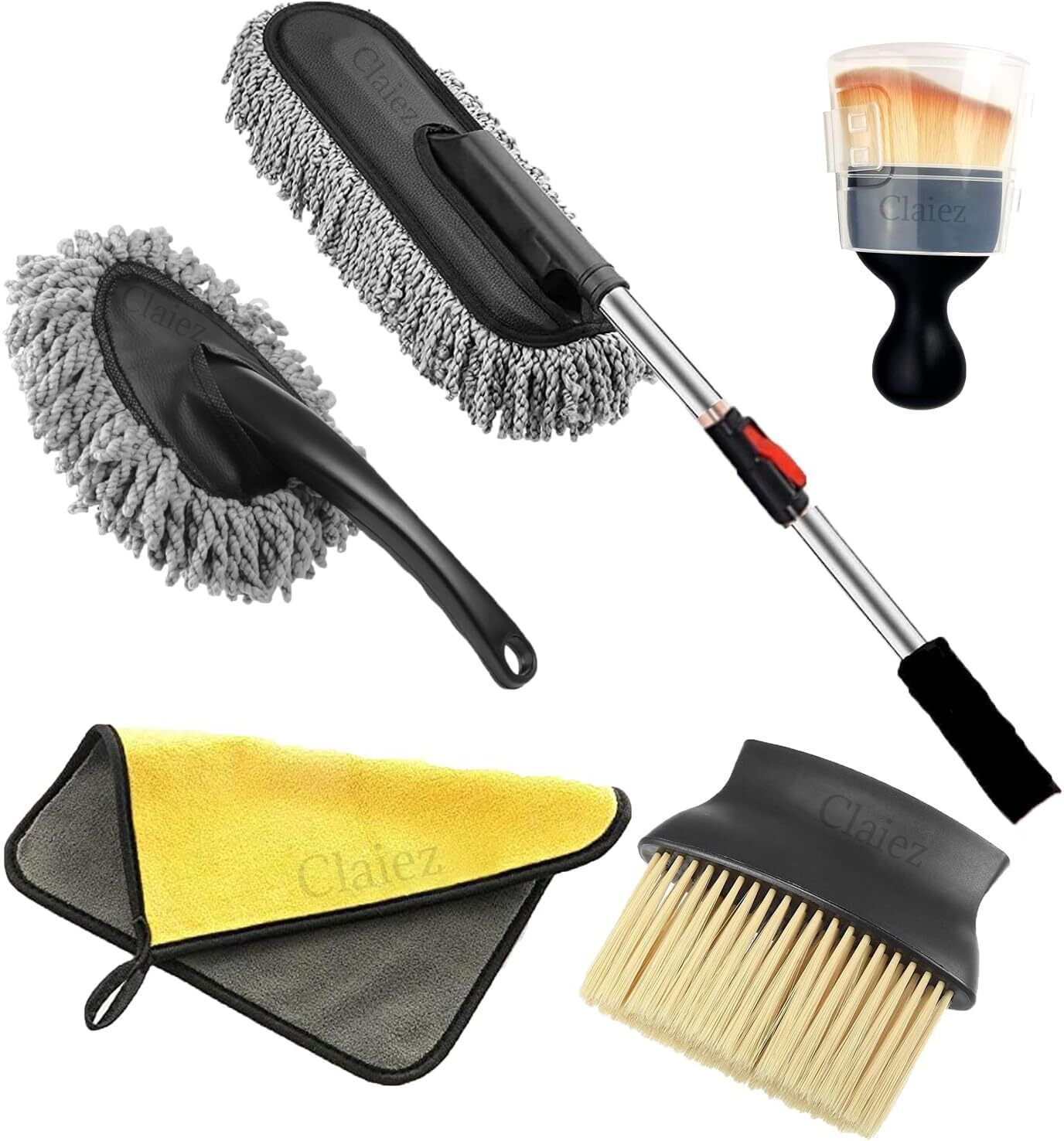 embrend 5 PCs Microfiber Car Duster kit Combo-picture-22