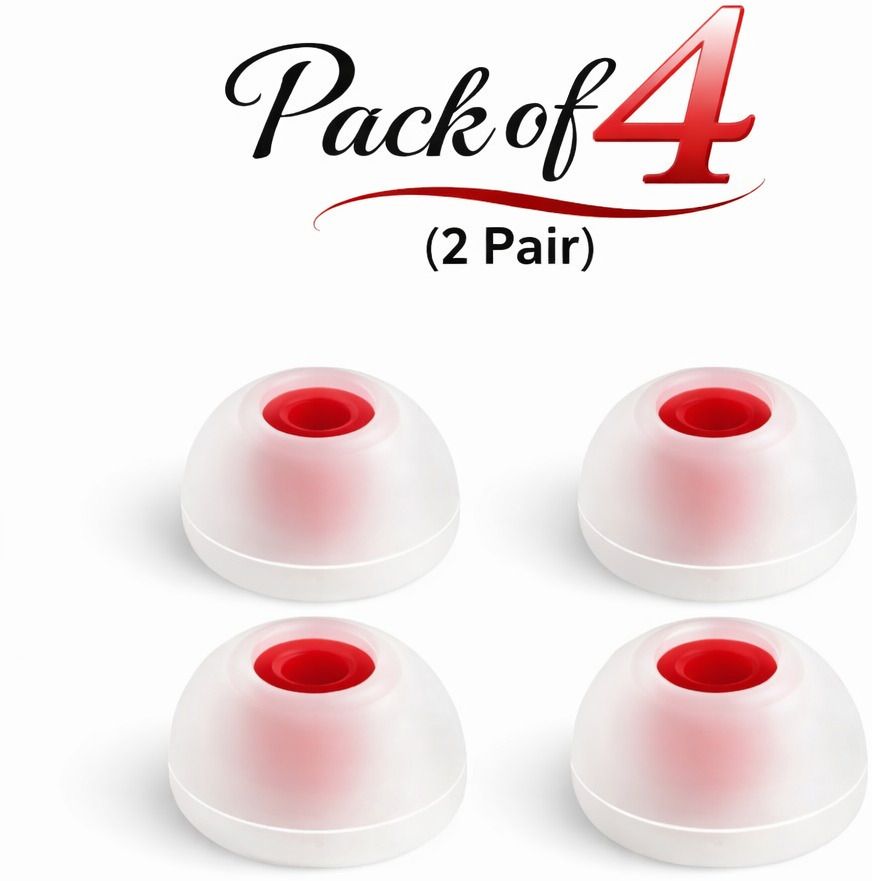 Auronix Soft Silicone Earphone Cushions for In-Ear Headphones – 4 Pcs (2 Pair) In The Ear Headphone Cushion-image-26