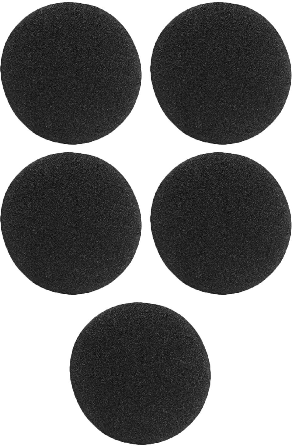 HICLE 45mm Round Foam Ear Cushion Compatible with Sennheiser PX100 & On-Ear Headphone Over The Ear Headphone Cushion