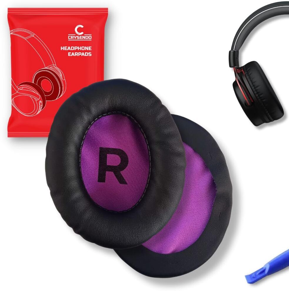 Crysendo Headphone Cushion for E-ksa E900 & E900 Pro Gaming Headset | Replacement Earpads Over The Ear Headphone Cushion-image-14