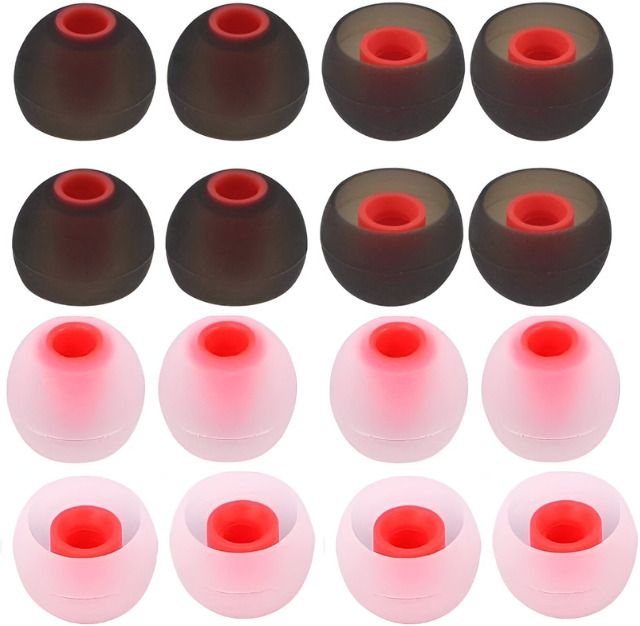 LittlePaws Premium Quality Silicon Buds, Light Weight(Size: M) In The Ear Headphone Cushion-image-4