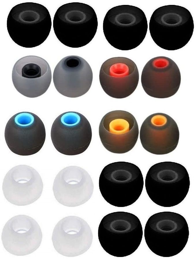FwellT Earbuds tips for All earphones, Eartips In The Ear Headphone Cushion Model 68 In The Ear Headphone Cushion-image-22