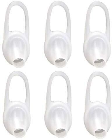 BUMTECH 6 Pcs white Bluetooth Silicon Earbud In The Ear Headphone Cushion-image-21