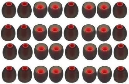 BUMTECH EPH07 Ear Headphone Cushion Earpads Cushions (Pack of 32) Silicone replacement In The Ear Headphone Cushion (Pack of 32, Black) In The Ear Headphone Cushion-image-23
