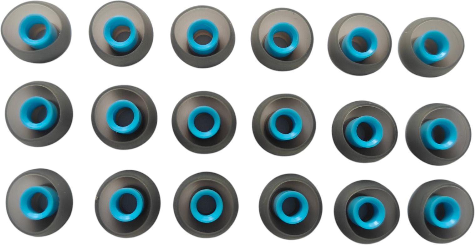 JAZX 18 Pcs Earbuds Cover for Neckband | Earphone Replacement Cover (SY01) In The Ear Headphone Cushion-image-44