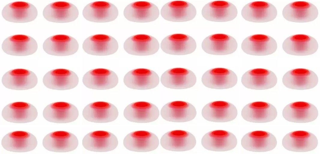 YTM Pack of 40 Premium Quality Silicon and Light weight Ear Tips For All Men & Women In The Ear Headphone Cushion-image-37