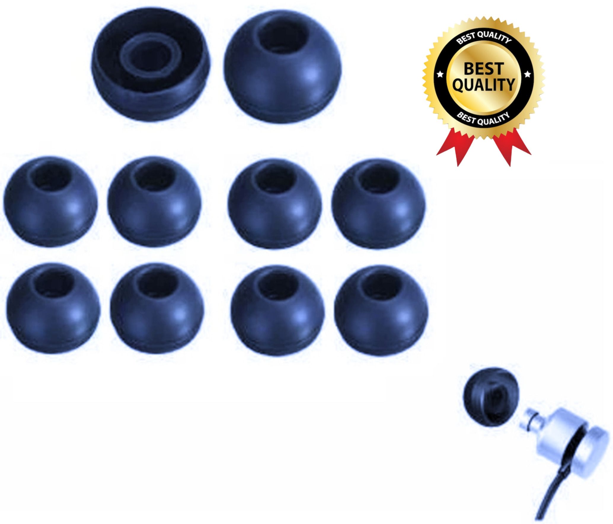 Mozahidul Telecom Soft Silicone Earbuds Headphone Cushion Silicon buds In The Ear Headphone Cushion-image-31