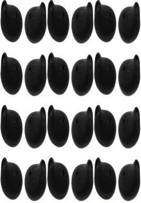 BUMTECH 32 Pcs (16 Pair) S6 Black earbuds,eartips Anti-Slip Silicone Over The Ear Headphone Cushion (Pack of 32, Black) In The Ear Headphone Cushion-image-28
