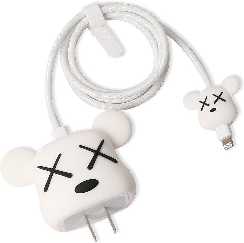 Setster Silicone Press Stud Headphone Case For Charger case 18w and 20w iPhone 11 12 13 14 15 Pro Max-image-39