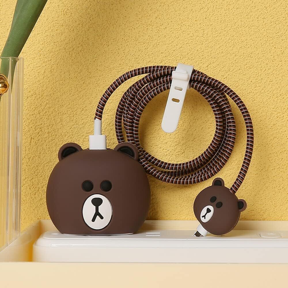 Setster Silicone Press Stud Headphone Case For Charger case 18w and 20w iPhone 11 12 13 14 15 Pro Max-picture-20