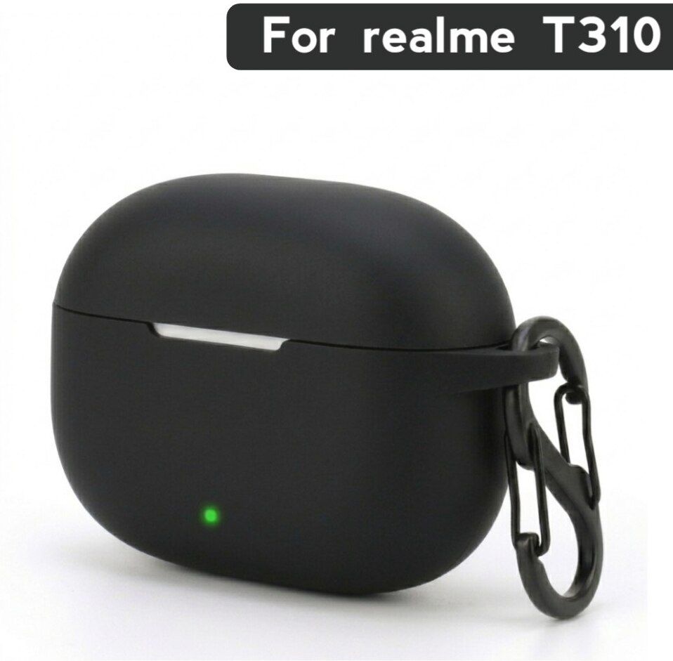 Mezokart.com Silicone Press Stud Earbuds Pouch For realme Buds T310-image-11
