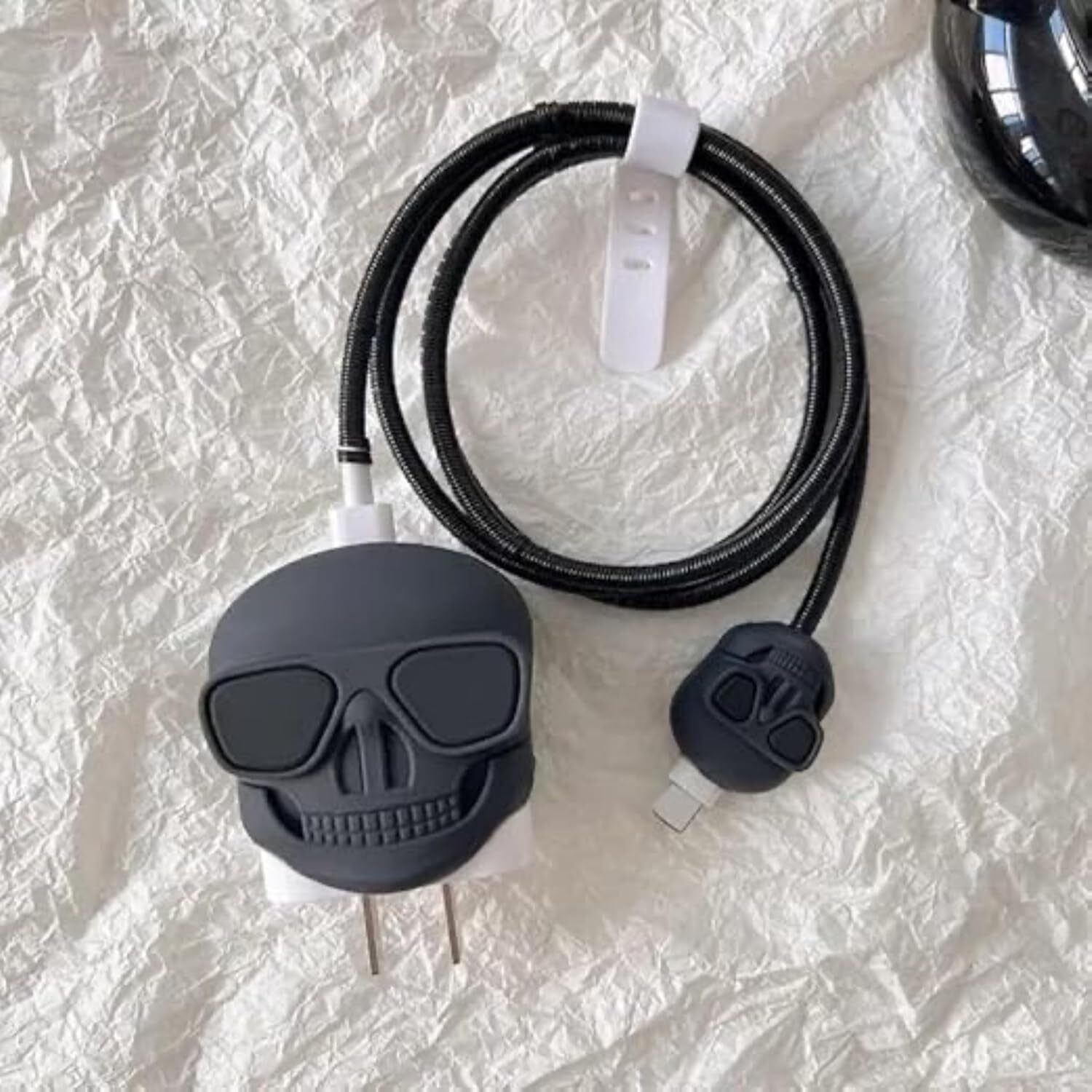 GUOi Silicone Press Stud Headphone Case For Compatible with Apple 20W Adapter