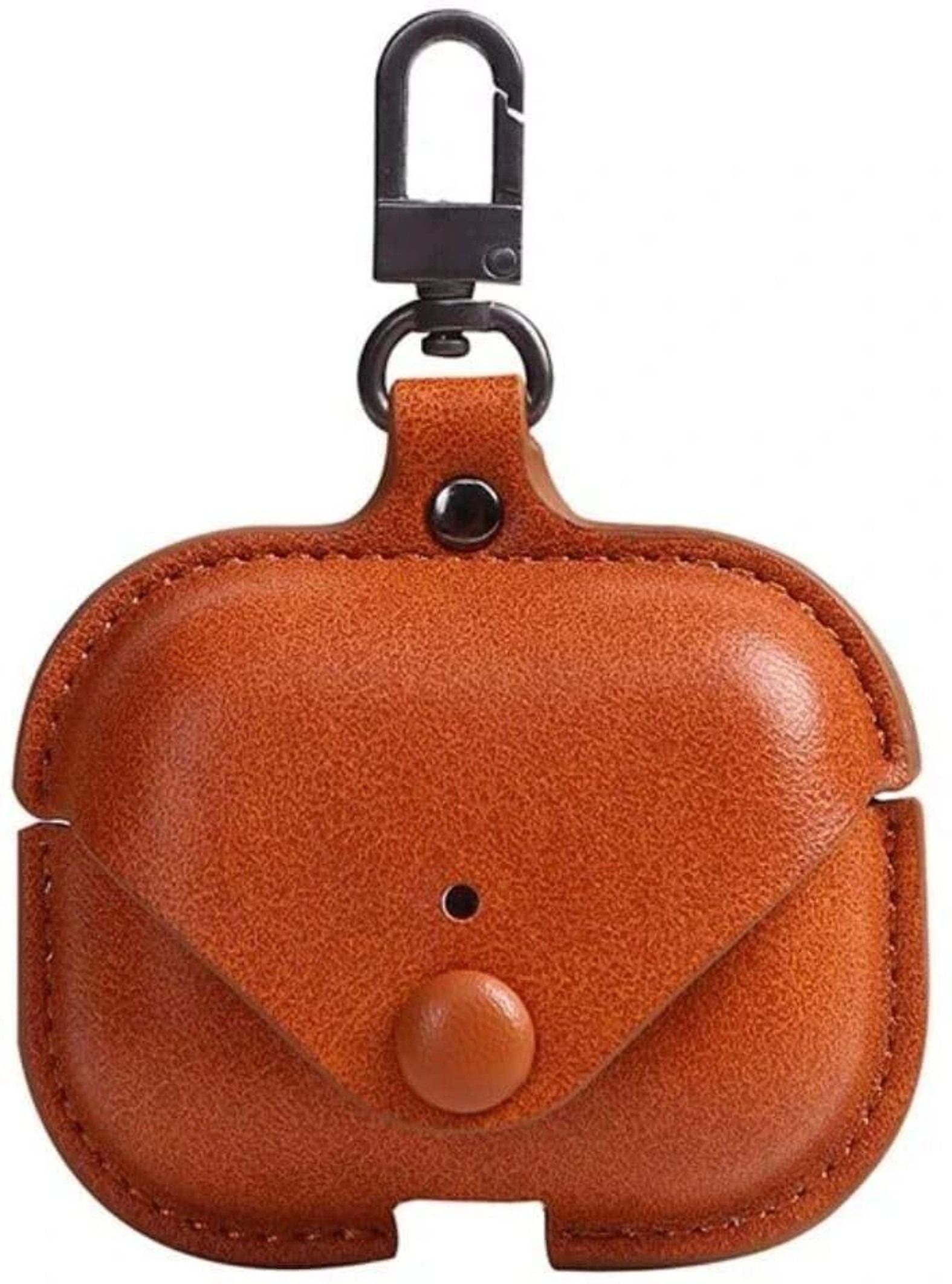 Pickme4u Leather Press Stud Headphone Pouch For AirPods Pro 2, Apple AirPods Pro2 Second Gen-image-0