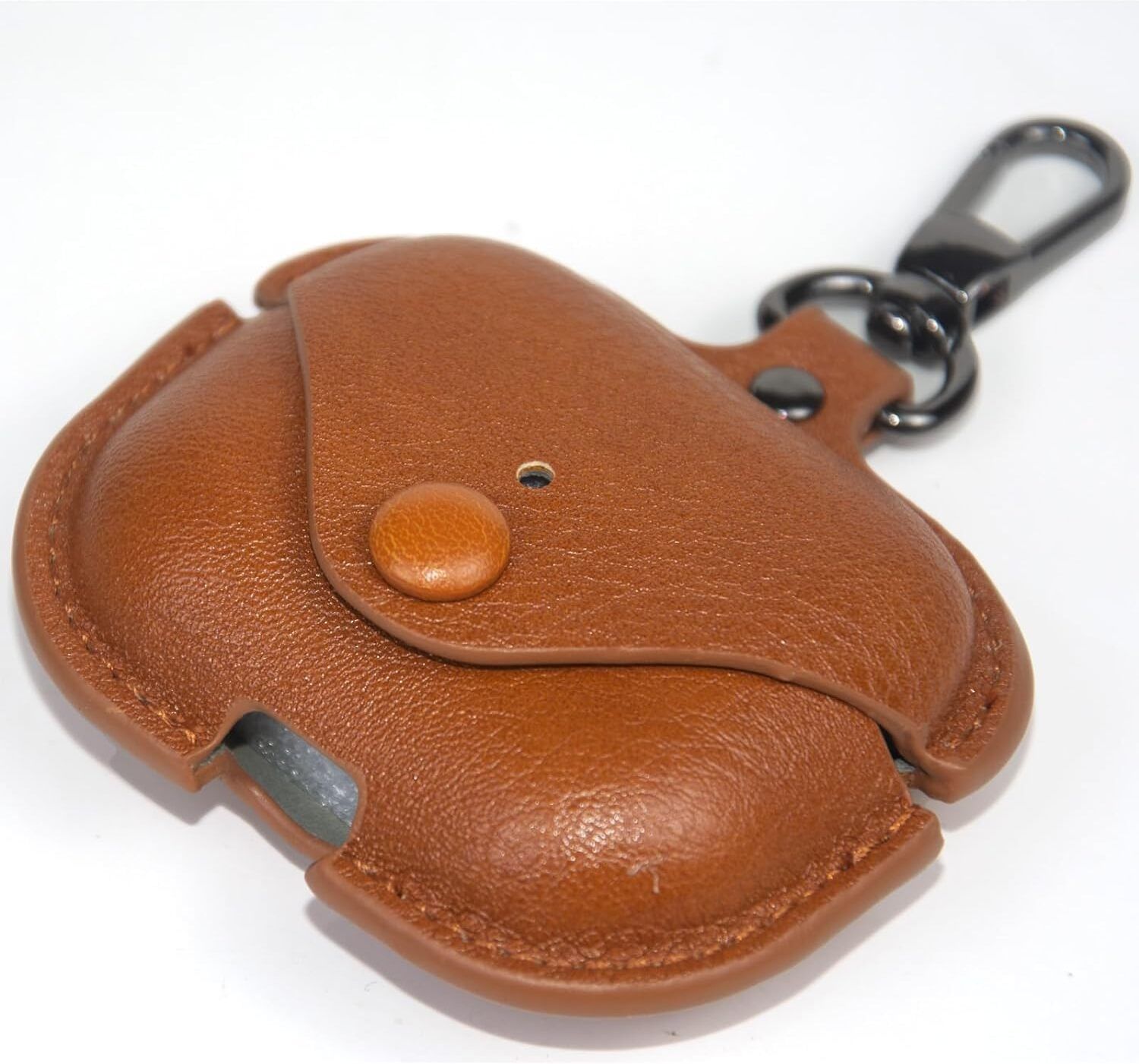 Baazmo Leather Press Stud Headphone Pouch For Apple AIRPOD PRO & Apple AIRPODS PRO 2nd Genration