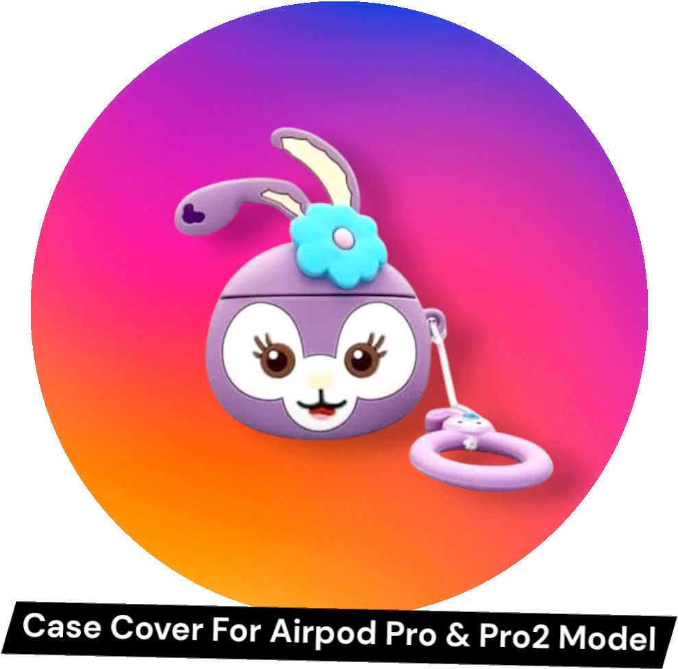 YSTIFYRA Silicone Press Stud Earbuds Case For Apple Airpods Pro 2nd Generation/Airpods Pro 1st Generation with Carabiner-picture-24