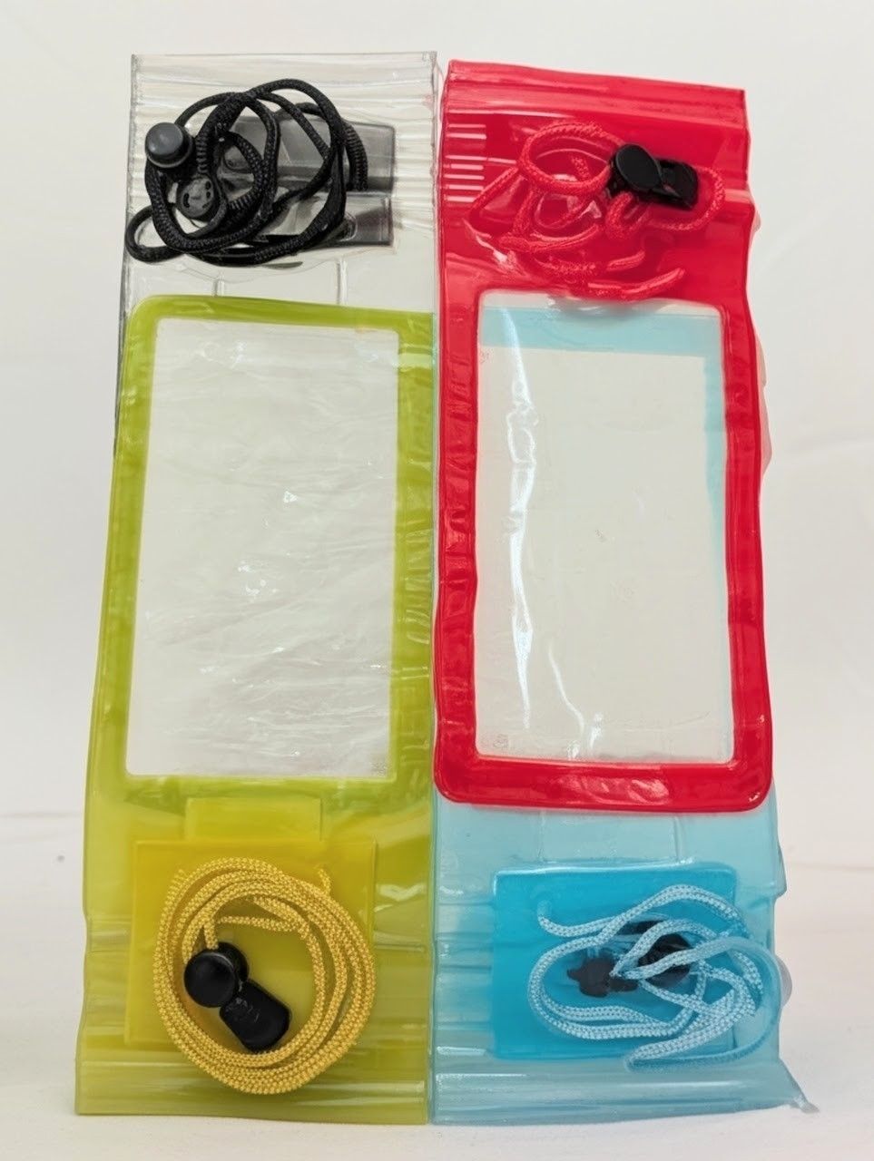 Saran Mob acc Plastic Press and Release Earbuds Pouch For water froof-image-11