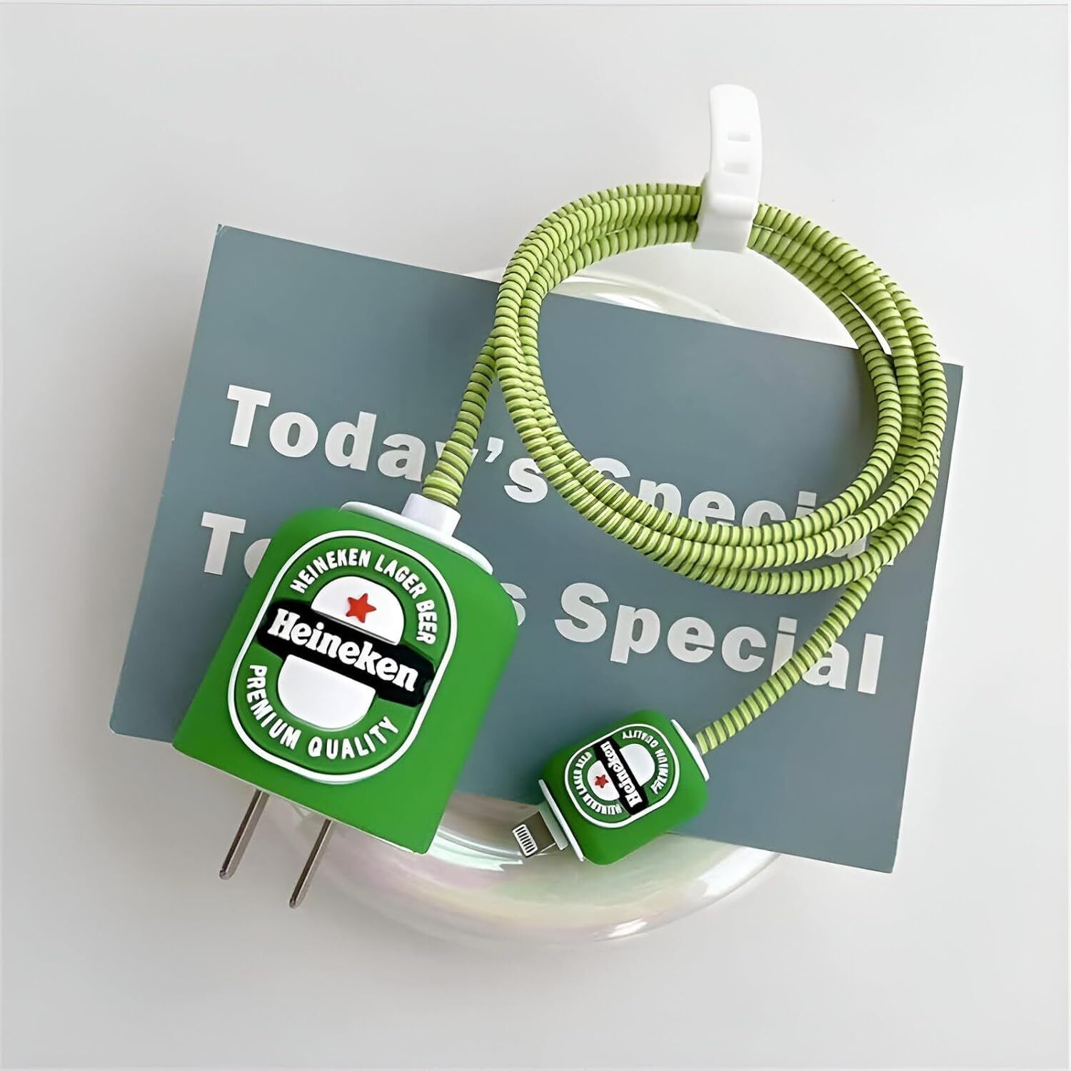 SONVI Silicone Press Stud Headphone Case For Compatible with Apple 20W Adapter-image-47