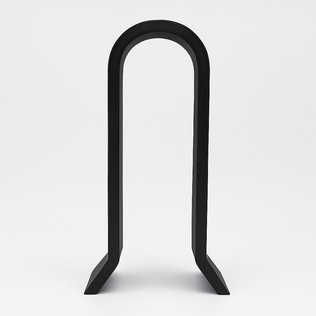 CUBIX3D Universal Headphone Stand Black | Gaming Headset Holder | Desk Organizer Headphone Stand