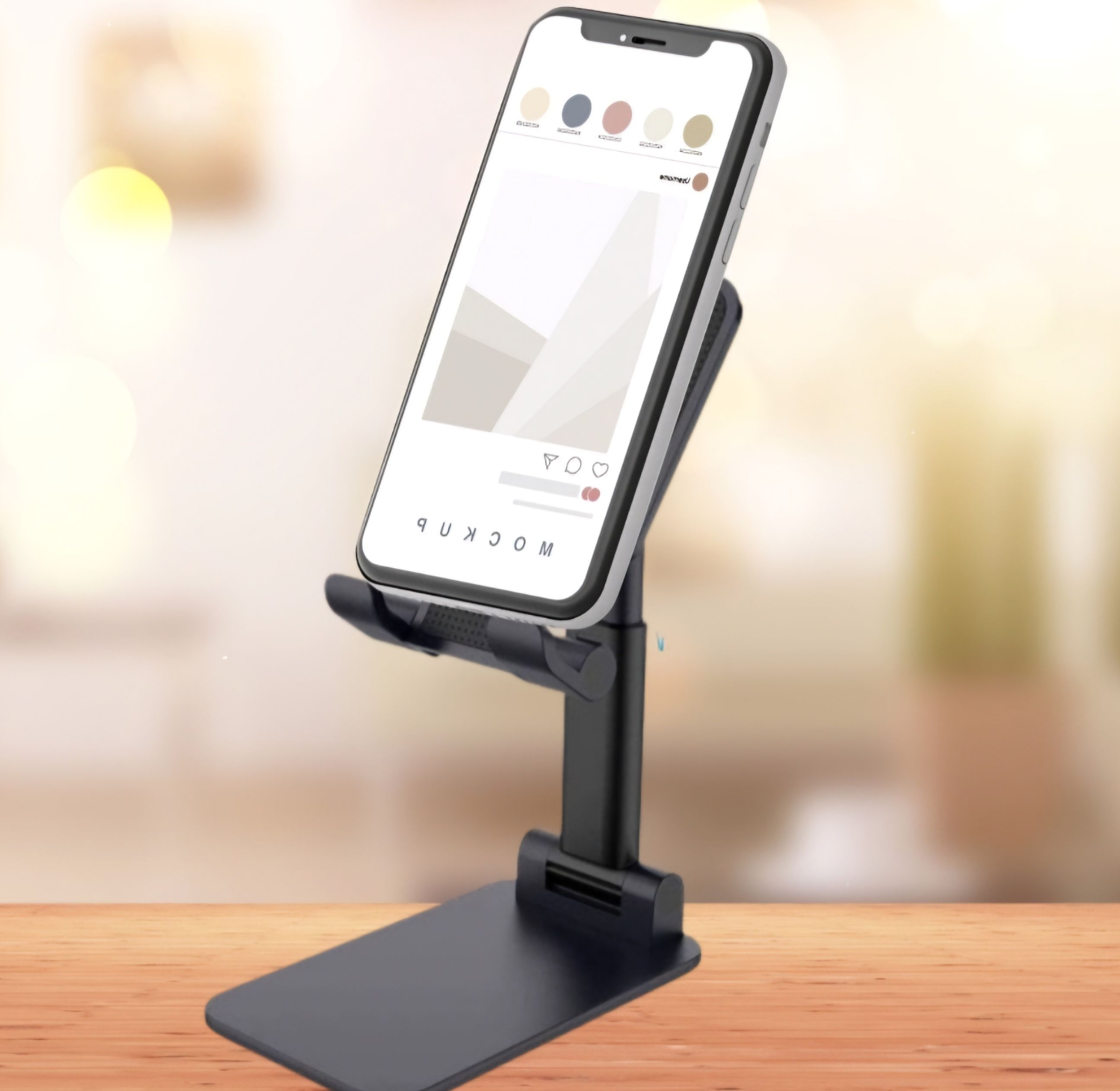 TUDO Foldable Mobile Stand Headphone Stand