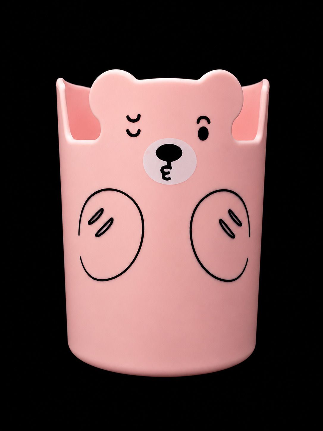 RAJAM STORES CUTE BEAR MOBILE HOLDER WITH PEN STAND Headphone Stand-picture-19
