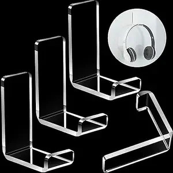Ashani Creations Headphone Hook Headset Holders Wall Mount with Adhesive Tape Headphone Stand-picture-39