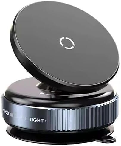 SAWARIYASETH ENTERPRISE Vacuum Magnetic Car Phone Holder 360° Rotation For All Phones Mobile Holder Headphone Stand