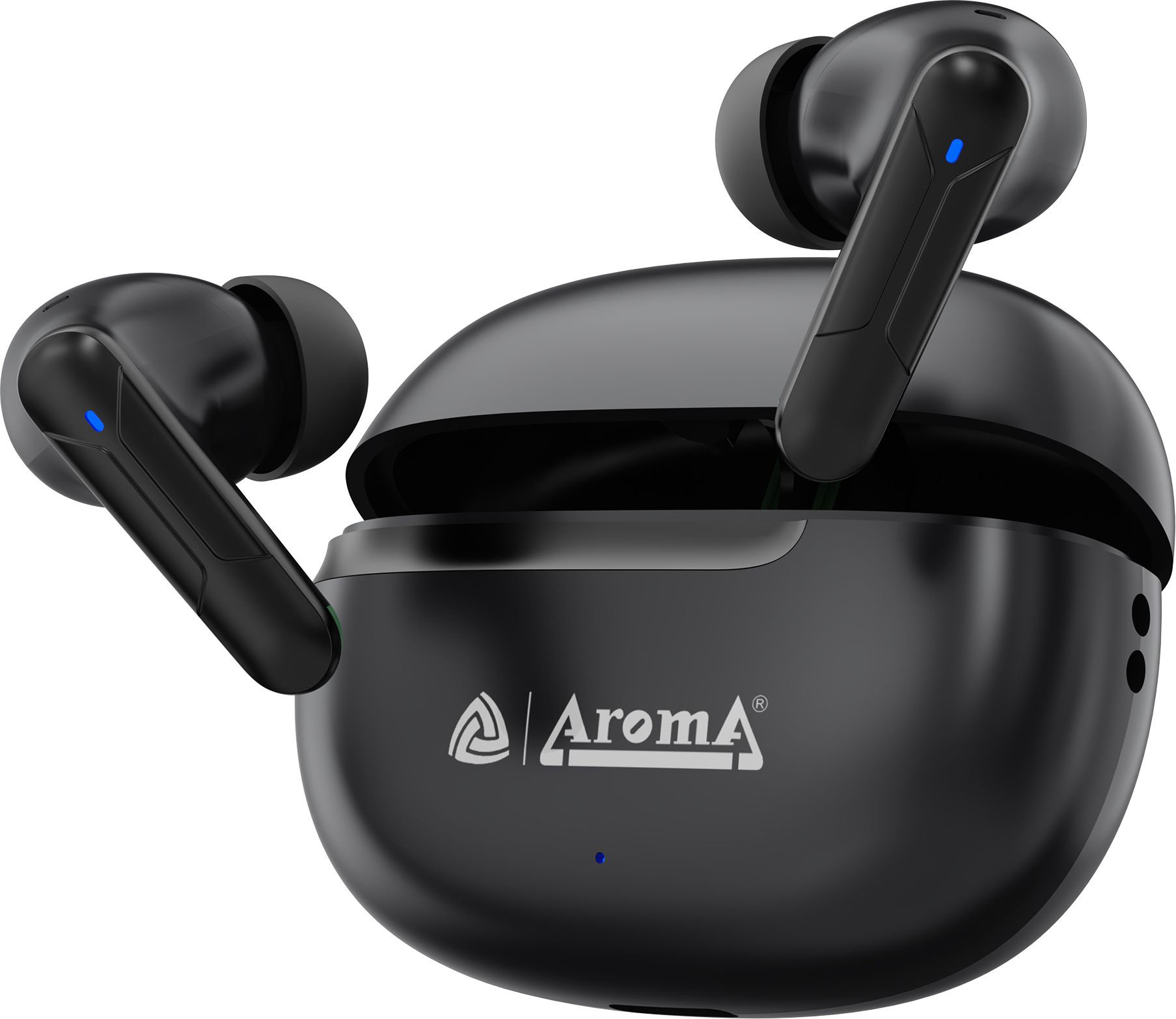 TWS6 V5.4 Upto 60Hr Playtime*, ENC, Dual Paring, Fast Charging, Heavy Bass Bluetooth Headset-image-4