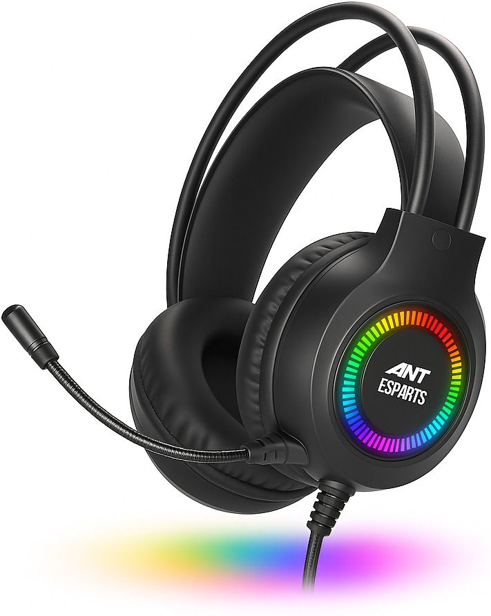 Ant H580 Gaming for PS4 PC Xbox one PS5 Switch Laptop, Over Ear Headphones Wired Wired Gaming Headset-image-34