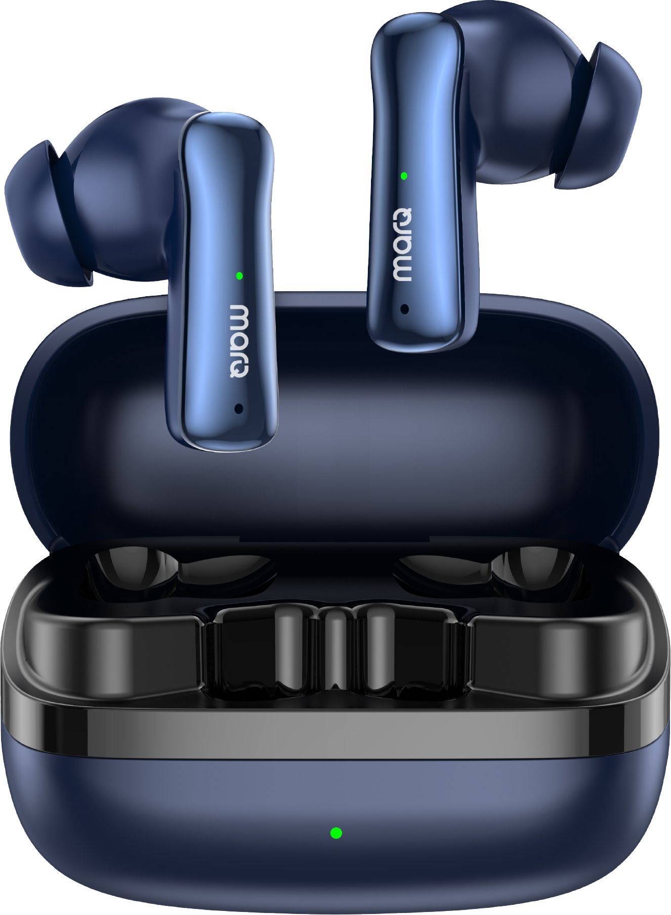 Rhythm Q0824 30 Hours Playtime Type C Fast Charging Bluetooth Dual Mic ENC Bluetooth Headset-image-48