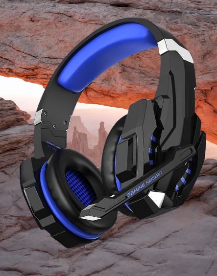 GM K20 Gaming Headset, Over Ear Gaming Headphones with Mic Wired Gaming Headset-image-29