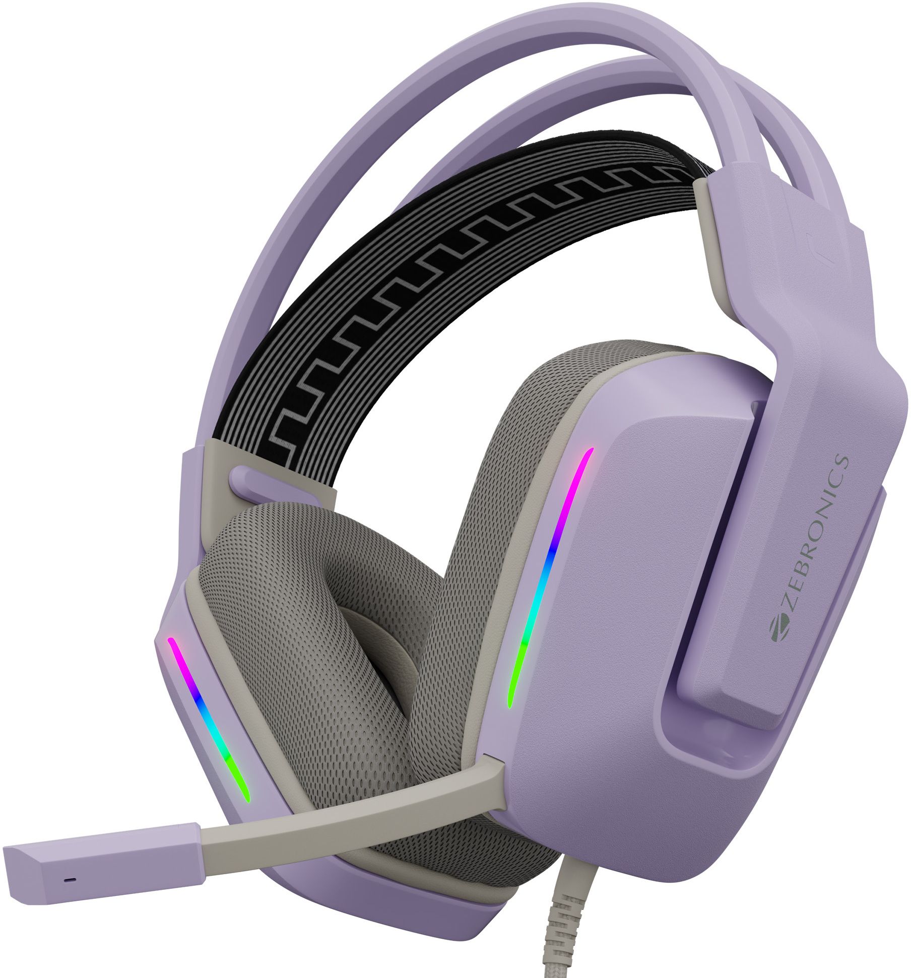 zebronics Zeb-Havoc Premium Headphone, Dolby Atmos Subscription,Suspension Headband,RGB Wired Gaming Headset-picture-12