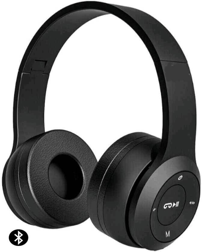 Portable Wireless Branded Gaming Sports Headphones Stereo Memory Card Earphone Bluetooth Headset-image-40