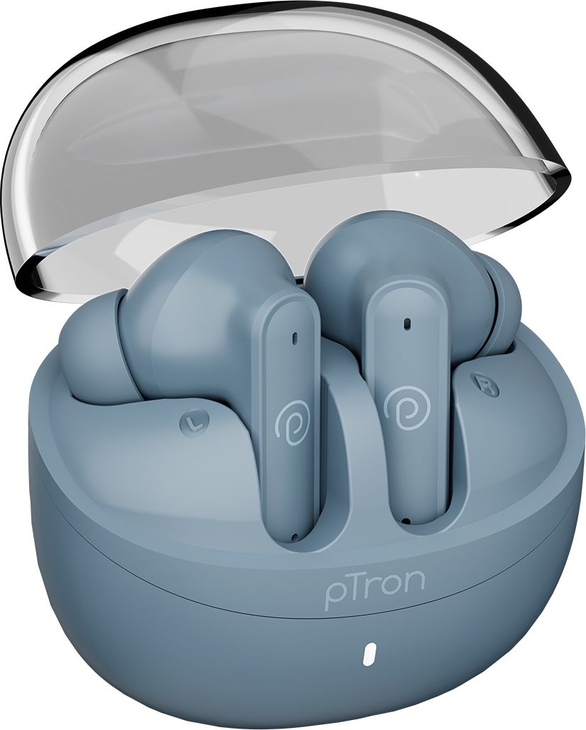 ptron Bassbuds Indie w/ AI-ENC Clear Calls, 45hrs Playtime, Custom EQ, App Support Bluetooth Headset-picture-10