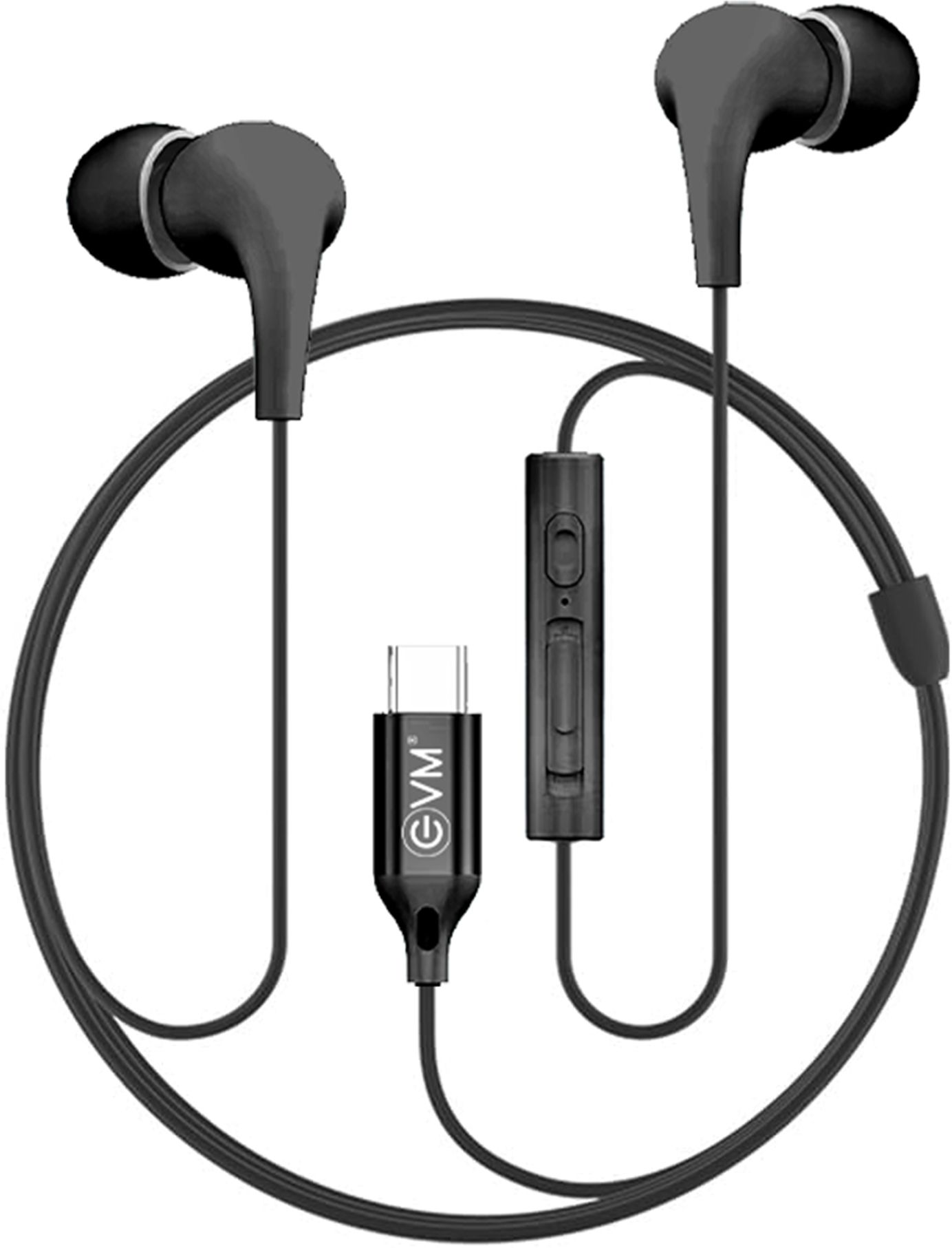 evm Type-C Wired Earphone - Stereo Sound Wired Headset-picture-27