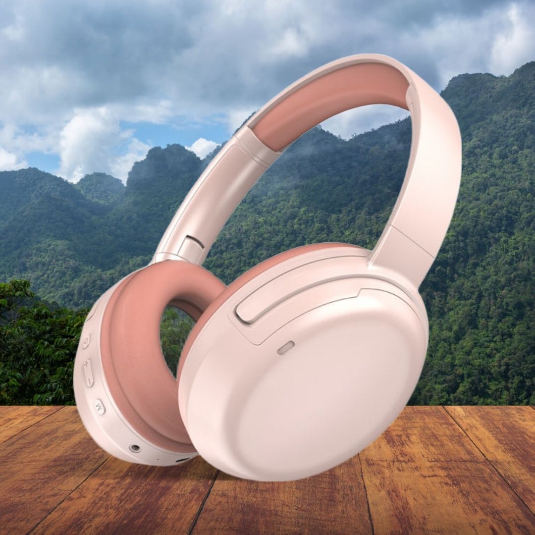 40H Play Super Bass ANC BT Wireless Headphone with Mic Foldable Design & Aux P69 Bluetooth & Wired Headset-image-31